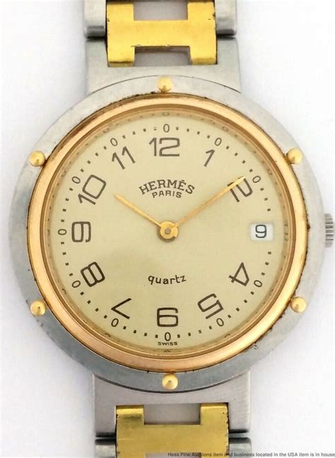 hermes paris vintage watch|Hermes unisex 21010.